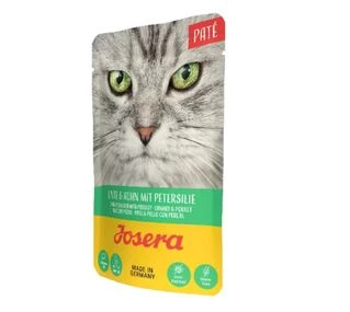 Влажный корм для кошек Josera паштет Утка и курица с петрушкой, 16&times;85 г