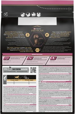 Сухой корм для собак Purina Pro Plan Small &amp;amp; Mini Sensitive Skin с лососем 3 кг