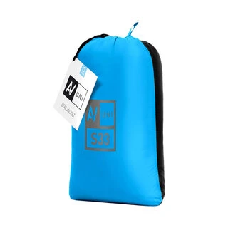 Двостороння куртка AiryVest UNI, розмір S 33, блакитно-чорна