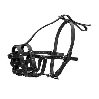 Намордник жорсткий "CoLLaR" (ротвейлер малий), чорний