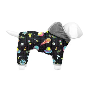 Комбінезон для собак WAUDOG Clothes малюнок "Рік і Морті 2", XS25, В 36-38 см, С 24-26 см