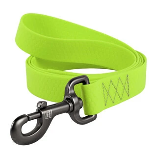 Повідок для собак водостійкий WAUDOG Waterproof, Ш 15 мм, Дл 183 см, салатовий