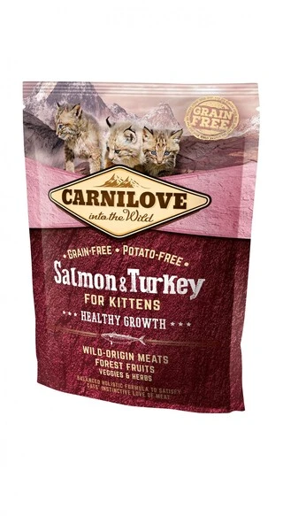 Сухий корм для кошенят Carnilove Salmon &amp; Turkey Kitten 400 г