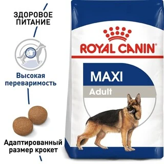 Сухий корм Royal Canin MAXI ADULT для дорослих собак Великих порід 4 кг