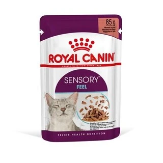 ПАК.Влажный корм Royal Canin SENSORY FEEL GRAVY (Соус) для взрослых кошек привередливых в питании 12 шт по 85 г