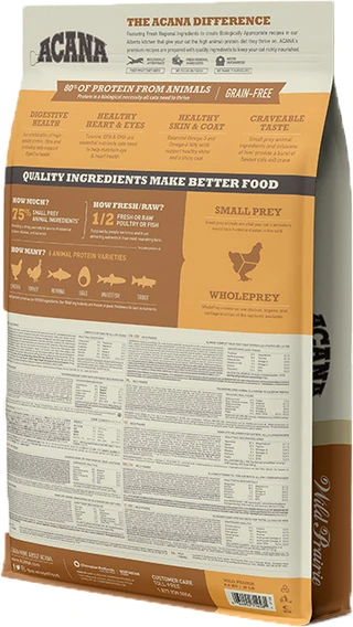 Сухой корм для кошек всех пород ACANA Wild Prairie Cat 4.5 кг (a71458)