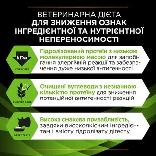 Лікувальний сухий корм для котів Purina Pro Plan Veterinary Diets HA Гіпоалергенний 1,3кг
