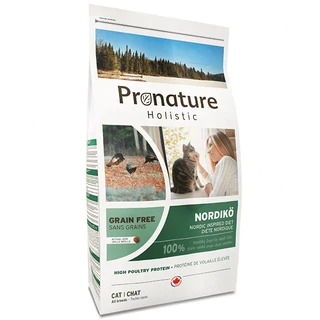Корм Pronature Holistic Cat Adult Nordikо сухой с индейкой для взрослых котов 2 кг