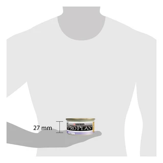 Упаковка влажного корма для котят Purina Pro Plan Kitten до 12 месяцев паштет с курицей 24 шт. х 85 г