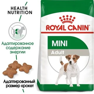 Сухой корм Royal Canin MINI ADULT для взрослых собак Мелких пород 4 кг