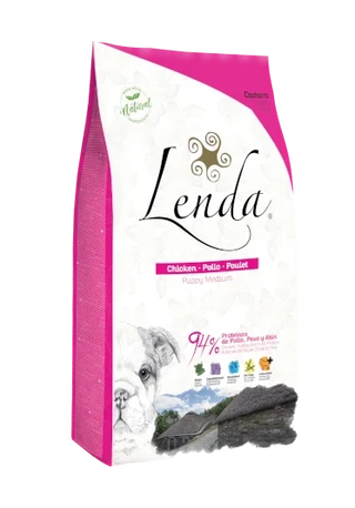 Сухой корм для щенков всех пород Lenda Puppy CHICKEN с курицей, 2 кг