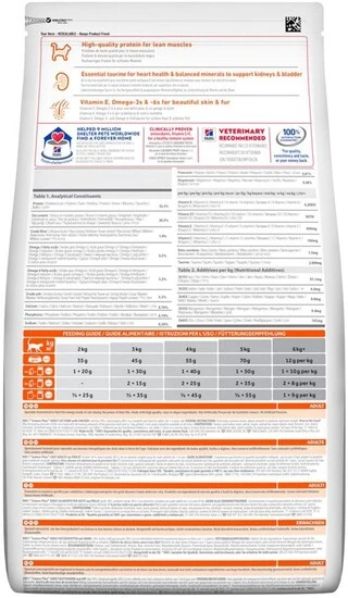 Сухой корм для взрослых кошек Hill's Science Plan Adult с курицей 15 кг