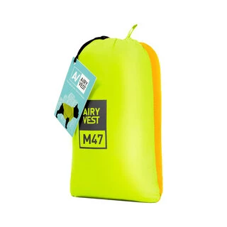 Двостороння куртка для собак AiryVest, розмір M 47, салатово-жовта