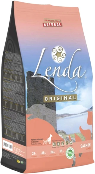 Сухой корм Lenda Original Salmon с лососем для собак средних пород 6 кг