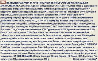 Сухой полнорационный корм Purina Dog Chow для взрослых собак склонных к аллергии с лососем 14 кг