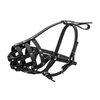 Намордник жорсткий "CoLLaR" (боксер малий), чорний