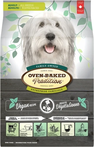 Веганский сухой корм для взрослых собак Oven-Baked Tradition 9.07 кг