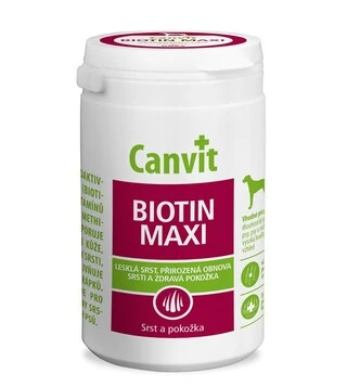 Вітамінно-мінеральний комплекс Canvit Biotin Maxi для собак таблетки 166 шт (can50716)