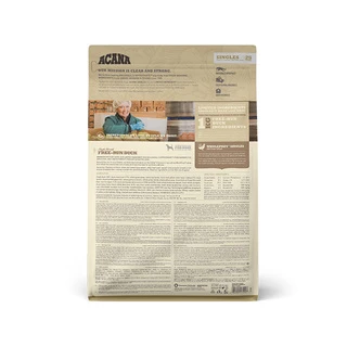 Сухой гипоаллергенный корм для собак всех пород ACANA Free-Run Duck 2 кг (a57120)