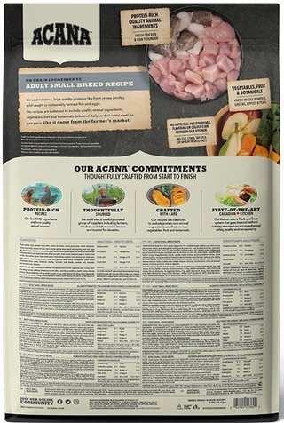 Сухий корм для собак ACANA Adult Small Breed Recipe для дорослих собак дрібних порід 6 кг (a52360)