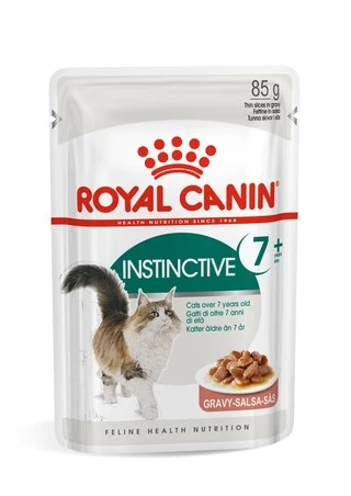 ПАК.Вологий корм Royal Canin INSTINCTIVE+7 для кішок, що старіють (Соус) 12шт по 85 г