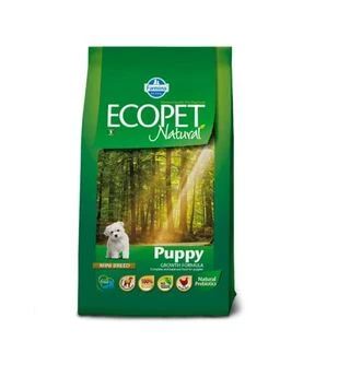 Сухий корм Farmina Ecopet Natural Puppy Mini для цуценят дрібних порід, з куркою, 2,5 кг