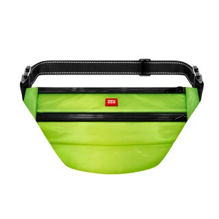 Поясна сумка - бананка WAUDOG Family зі знімним ременем, розмір 33*17*10 см, салатовий
