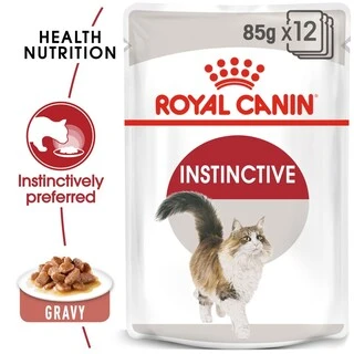 ПАК.Вологий корм Royal Canin INSTINCTIVE IN GRAVY (Соус) для дорослих котів 12шт по 85 г