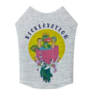 Майка для собак WAUDOG Clothes, рисунок "Рик и Морти 2", XS22, B 30-35 см, С 19-24 см