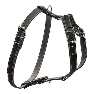 Шлея &quot;CoLLaR&quot; одинарная для мелких и средних собак (ширина 20мм, А:40-56см, В:57-65см), черный