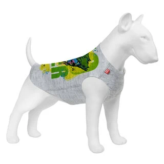 Футболка для собак WAUDOG Clothes, малюнок &quot;Джокер&quot;, M45, B 64-70 см, С 35-40 см