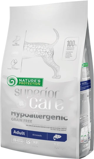 Сухой корм для собак Nature's Protection Superior Care Hypoallergenic Grain Free Adult All Breeds 1.5 кг