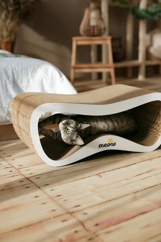Кігтеточка (точилка кігтів) - лежанка для котів Say Meow Grace Max 67 х 27 х 35 см