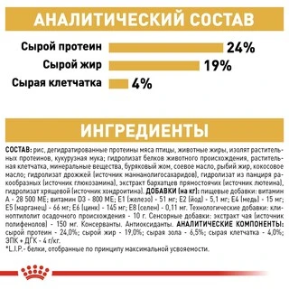 Сухой корм Royal Canin GERMAN SHEPHERD ADULT для взрослых собак породы Немецкая овчарка 11 кг