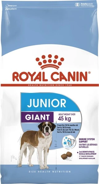 Сухой корм Royal Canin Giant Junior для щенков гигантских пород старше 8 месяцев 15 кг