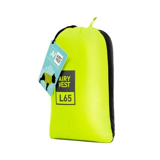 Двостороння куртка для собак AiryVest, розмір L 65, салатово-чорна