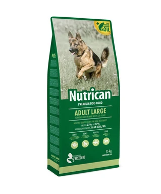 Сухий корм для собак великих порід Nutrican Adult Large з курячим смаком 15 кг (nc507023)