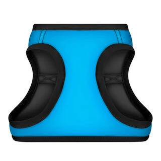 Шлея для собак мягкая WAUDOG Clothes c QR паспортом, "Colors of freedom", XS2, В 28-31 см, С 20-22 см