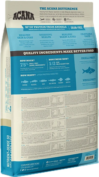 Сухой корм для кошек всех пород ACANA Pacifica Cat 4.5 кг (a71465)