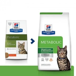 Сухий корм Hill's Prescription Diet Metabolic Weight Management для котів з куркою 3 кг для зниження ваги
