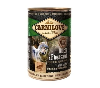 Вологий корм для собак Carnilove Dog k з качкою та фазаном 400 г (8595602529230)