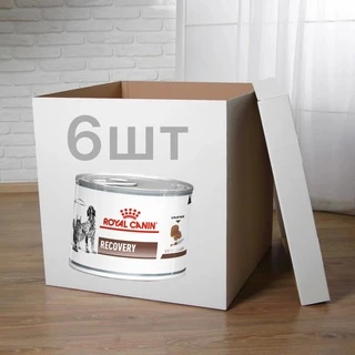 ПАК.Лечебный корм Royal Canin Recovery 6 шт по 195 гр
