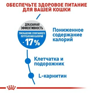 Сухий корм Royal Canin LIGHT WEIGHT CARE для дорослих котів, профілактика зайвої ваги 400 г