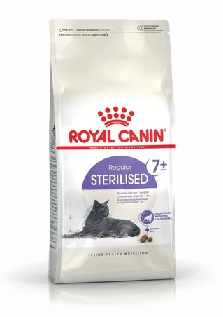 Сухий корм для старіючих стерилізованих кішок Royal Canin STERILISED 7+ 400 г