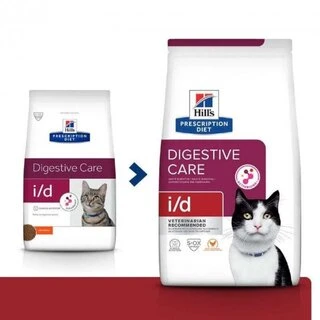 Сухий корм Hill's Prescription Diet i/d Digestive Care для котів з куркою ActivBiome 1,5 кг для здоров'я шлунково-кишкового тракту