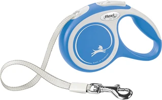 Поводок-рулетка Flexi New Comfort XS стрічка 3 м Синій
