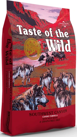 Сухий корм для собак Taste of the Wild SOUTHWEST CANYON CANINE з яловичиною 12.2 кг (9759-HT60)(0074198614363)