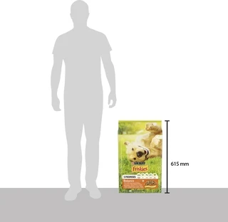 Сухий повнораціонний корм для дорослих собак Purina Friskies з куркою та овочами 10 кг