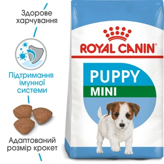 Сухой корм для щенков мелких пород Royal Canin Puppy Mini до 10 месяцев 2 кг