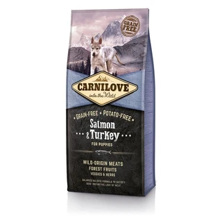 Сухой корм для щенков Carnilove Salmon &amp;amp; Turkey Puppy 12 кг (8595602508822)